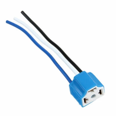 1x H4 9003 Bulb Headlight Connector Plug Lamp Car Auto Socket Ceramic For Ford - Image 1 of 4