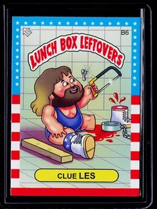 SSFC Lunch Box Leftovers WWF Wresting BONUS CARD B6 Clue Les SAW GPK Parody - Picture 1 of 2