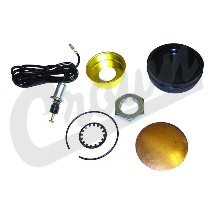 Kit de botones de bocina automotriz Crown para Jeep CJ-3B CJ-5 CJ-6 FC-150 Foto 1 de 1