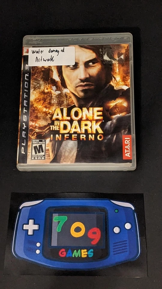 Alone in the Dark: Inferno PS3 (Sony PlayStation 3, 2008)  PS3  **WATER DMG ** - Image 1 of 1