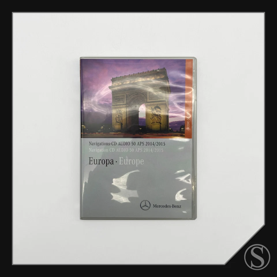 Mercedes-Benz Europa Navigations-CD Audio 50 APS 2014/2015 W169 W203 W164 smart - Bild 1 von 4