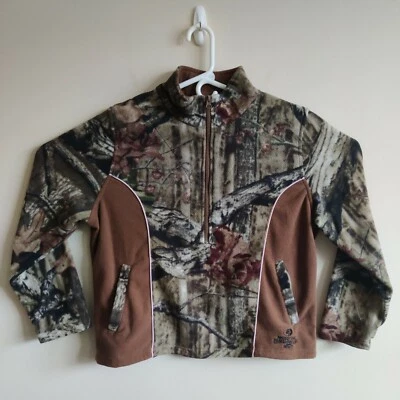Mossy Oak Break-Up Infinity 1/2 Zip Camo Fleece Style FFJ004 Women's XL 16/18 - Image 1 of 4