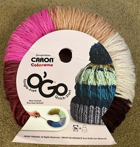 CARON Colorama O'Go Yarn Lippy 228 yds 6.4 oz Bulky 5 - Picture 1 of 3