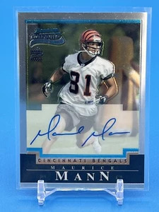 Maurice Mann - 2004 Bowman Chrome Football RC #228 Auto Rookie Card - Picture 1 of 2
