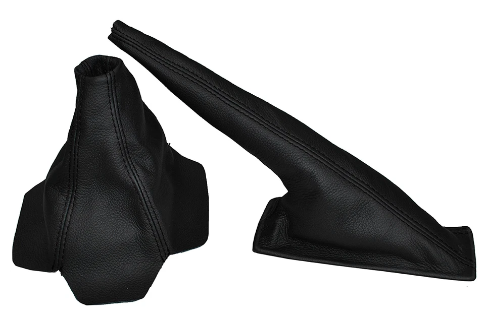 Schwarze Naht Handbremse Passt Für Audi Coupe GT B2 Quattro UR 1985-1987 Manuell - Bild 1 von 3