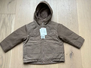 Uniqlo White Mountaineering Warm Padded Parka Kids Size 3-4yr(110) Brown - Picture 1 of 6