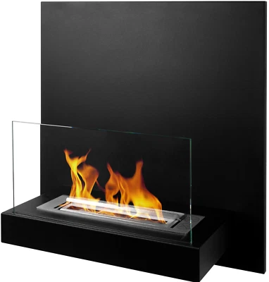 Gel and Wall - Ethanol - Fireplace 45cm Board Black - Image 1 of 4