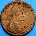 Us Coin 1918 D Penny Lincoln Cent Km 132 Better Date
