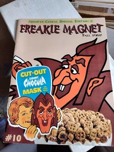 FREAKIE MAGNET CEREAL COLLECTORS MAGAZINE #10 FALL 1997 COUNT CHOCULA - Picture 1 of 3