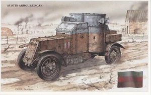 set of 6 - WORLD WAR ONE (WW1) - Genuine British Colour Postcards - Picture 1 of 10
