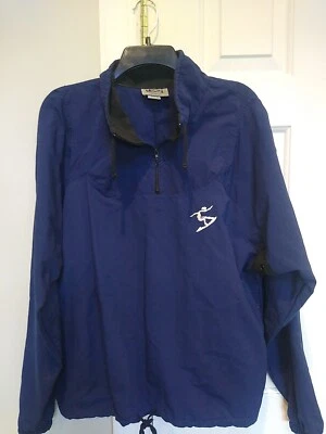 Chaqueta de natación Uzzi Amphibious Gear cortavientos logotipo EE. UU. azul para hombre M tabla de surf Foto 1 de 4