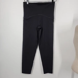 Spanx Women's Black Leggings Size Medium 8/10 - Picture 1 of 9