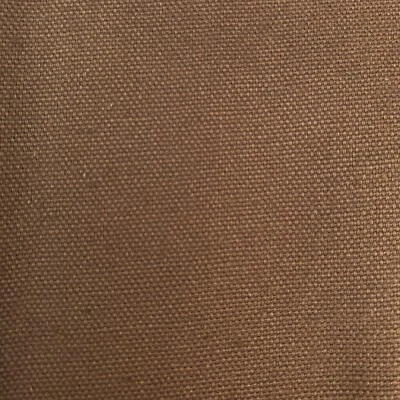 James Thompson 100% Cotton 58/60” Duck Canvas 9oz Potting Soil Brown Cloth 12 Yd - Image 1 of 3