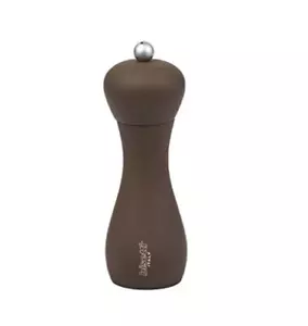Molino de pimienta táctil suave Bisetti 42564 Rimini marrón, 7 pulgadas - Imagen 1 de 6