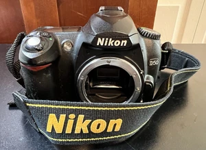 Nikon D50 Digital SLR Camera Body with Strap UNTESTED For Parts or Repair ONLY - Picture 1 of 12