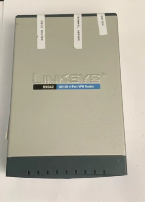 Cisco Linksys RV042 10/100 4 Port Dual WAN VPN Router - Image 1 of 3