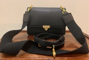 Scarleton Black Crossbody Purse with Addidtional Strap - Picture 1 of 13