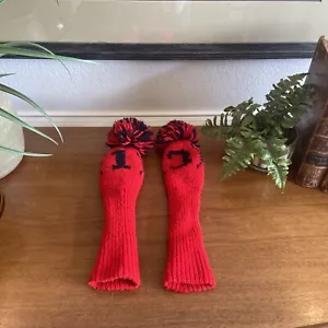 Copritesta da golf (rosso e blu) per legno più piccolo 1 e legno 3 - Foto 1 di 2