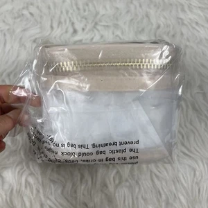 Stoney Clover Lane Clear Mini Open Top Pouch Sand Beige - Bild 1 von 4