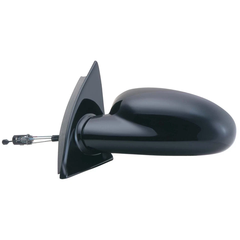97-02 Saturn S Series Coupe Black Driver Side Manual Remote Mirror 62586G - Imagem 1 de 1