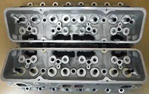 GM Performance 12497186 FastBurn Aluminum Cylinder Heads, 62CC, 2.00/1.550, Pair - Picture 1 of 9