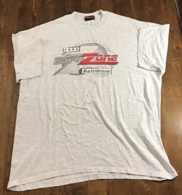 Camiseta ESPN Zone 1998 Baltimore Hombre Talla XL De Colección Foto 1 de 4
