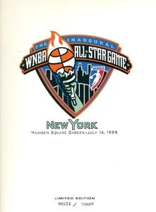 WNBA-BALONCESTO-PRIMERO-1o-PROGRAMA INAUGURAL DE JUEGO DE ESTRELLAS WNBA-NUEVA YORK-1999 - Imagen 1 de 6