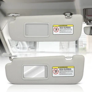 1x Parasol izquierdo gris para Hyundai Elantra 2011-2015 sedán con espejo lateral del conductor - Imagen 1 de 15
