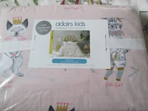 ADAIRS KIDS NIGHT CAT DOUBLE Stonewash Quilt Cover Set with standard shams- NWT - Picture 1 of 11