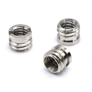 5x 1/4" to 3/8" Convert Screw Adapter For Tripod And Camera Monopod Ballhead ZT - Photo 1/5