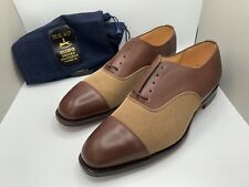 Peal & Co Made in England Exclusively for Brooks Brother Size 8 w/ Shoe Bags