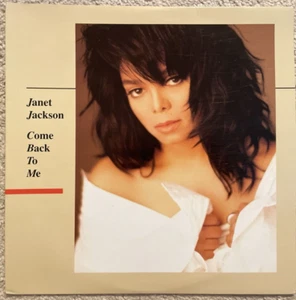 JANET JACKSON Come Back To Me 1989 Promo Edition LP 12" Vinyl Records A&M - Picture 1 of 7