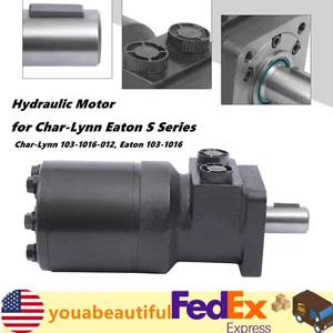 Fit: Char-Lynn 103-1016-012Eaton 103-1016 S Series Motor Hydraulic Motor 4 Bolt - Picture 1 of 12
