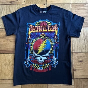 Camiseta Liquid Blue Grateful Dead Steal Your Face talla M mediana 1999 - Imagen 1 de 6