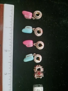 LOT;  11 HALIA 925 STERLING Silver Charms-Squirrel,Lamb,Bear,Whistle,Booties++ - Picture 1 of 8
