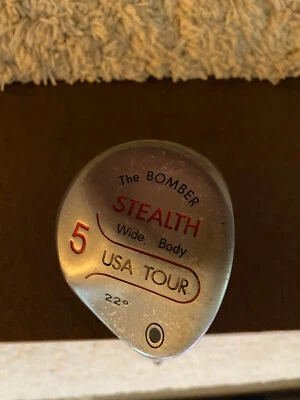 The Bomber Stealth 22° Golf Club WIDE BODY USA TOUR # 5 Wood - Image 1 of 4