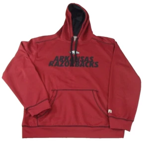 Russell Athletic Herren Medium Arkansas Razorbacks Kapuzenpullover Polyester - Bild 1 von 7
