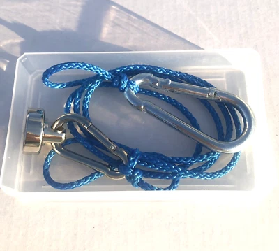 JCS Boule Kugel Magnet Aufheber Kugelaufheber Blue Premium Luxus Design Extra Stark