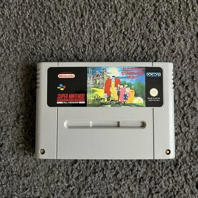 Pugsleys Scavenger Hunt SNES PAL Super Nintendo Addams Family - Image 1 of 2
