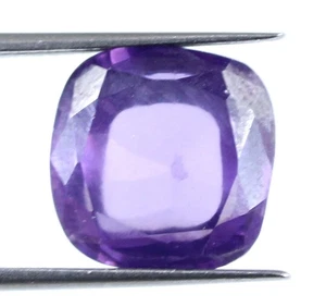Lose Edelstein 12,50 ct natürliches Kissen kambodschanischer lila Zirkon zertifiziert T11651 - Bild 1 von 7
