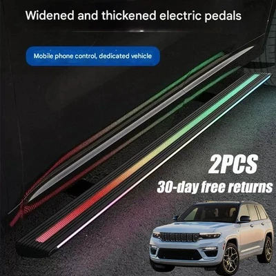 estribo eléctrico desplegable escalón lateral adecuado para Jeep Grand Cherokee 2012-22 Foto 1 de 4