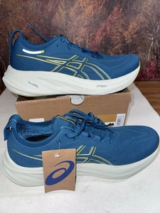 Taglia 10,5 - Asics Gel Nimbus 26 Sera Teal Senape Chiara - Foto 1 di 7