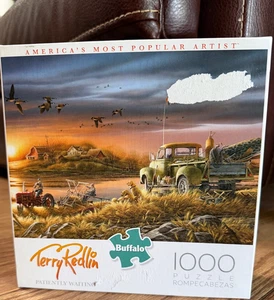 Buffalo Games - Terry Redlin - geduldig warten - 1000-teiliges Puzzle - Bild 1 von 2