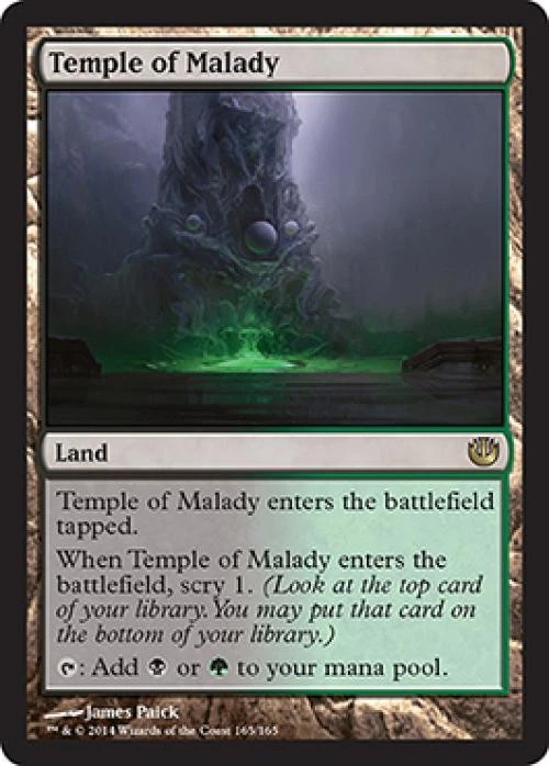 Temple of Malady - Medium Play MTG Journey into Nyx - Image 1 of 1