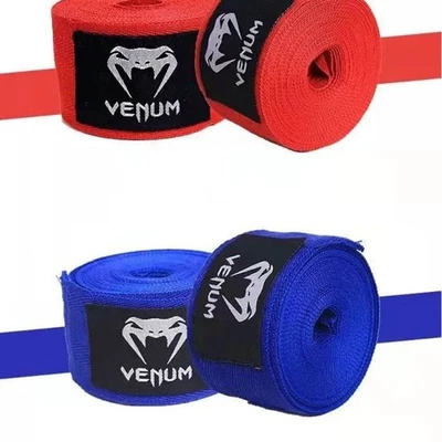 Black Red White Soft Wristbands Cotton Wrist Strap New Hand Gloves  Boxing - Image 1 of 4