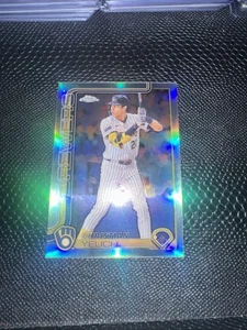 2025 Topps Chrome Christian Yelich Refractor #89 - Picture 1 of 2