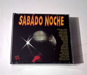 CD "SABADO NOCHE" 2CD 22 TRACKS GLORIA GAYNOR VILLAGE PEOPLE DONNA SUMMER - Imagen 1 de 2