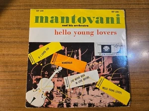 MANTOVANI - HELLO YOUNG LOVERS. LONDON 6250 EP 45 7". RARE CANADIAN VARIANT. - Picture 1 of 4