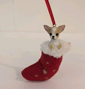 Adorno Chihuahua Papá Noel Little Pals de E & S Importaciones Perro Mascotas Amantes de los Animales - Imagen 1 de 8