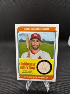 2023 Topps Heritage - Clubhouse Collection Relics Paul Goldschmidt - Bild 1 von 2